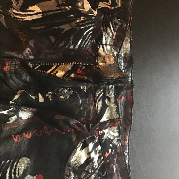 MENS COOL STYLE JEANS CLUB FASHIION HIP HOP SKINNY - Picture 7 of 7